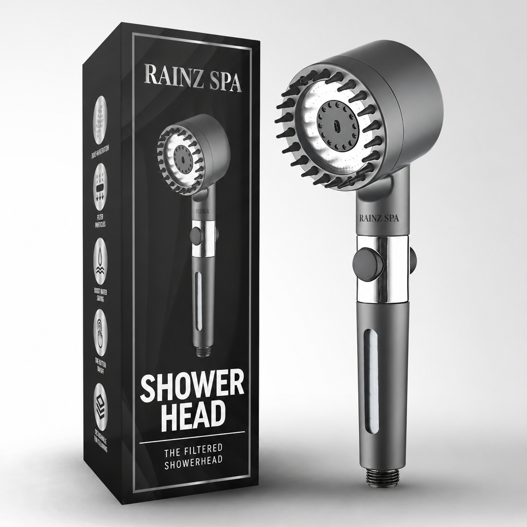 THE FILTERED SHOWERHEAD